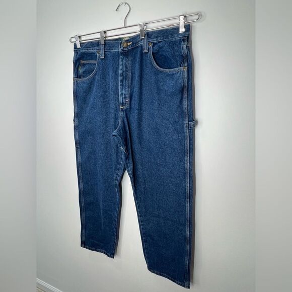 Cabela’s Roughneck Relaxed Fit Carpenter Jeans 905102D Straight Leg 40 x 30 EUC - Picture 2 of 9